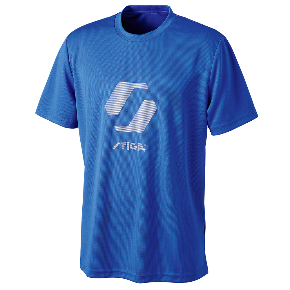 STIGA SILICON LOGO T SHIRT BLUE