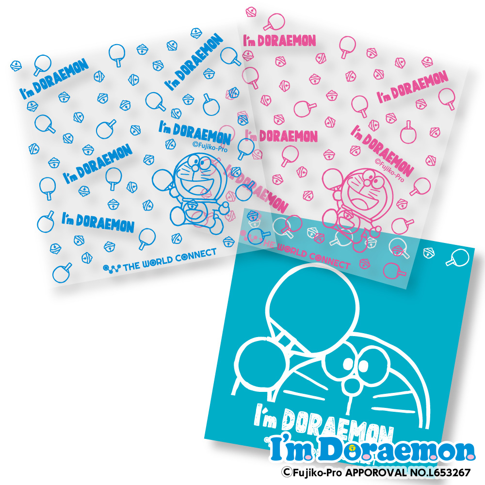 TWC I'm DORAEMON 粘着ﾗﾊﾞｰｼｰﾄ