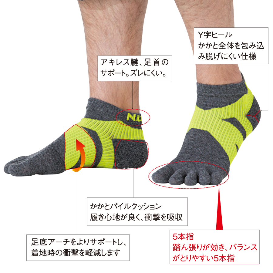 ５本指ソックス